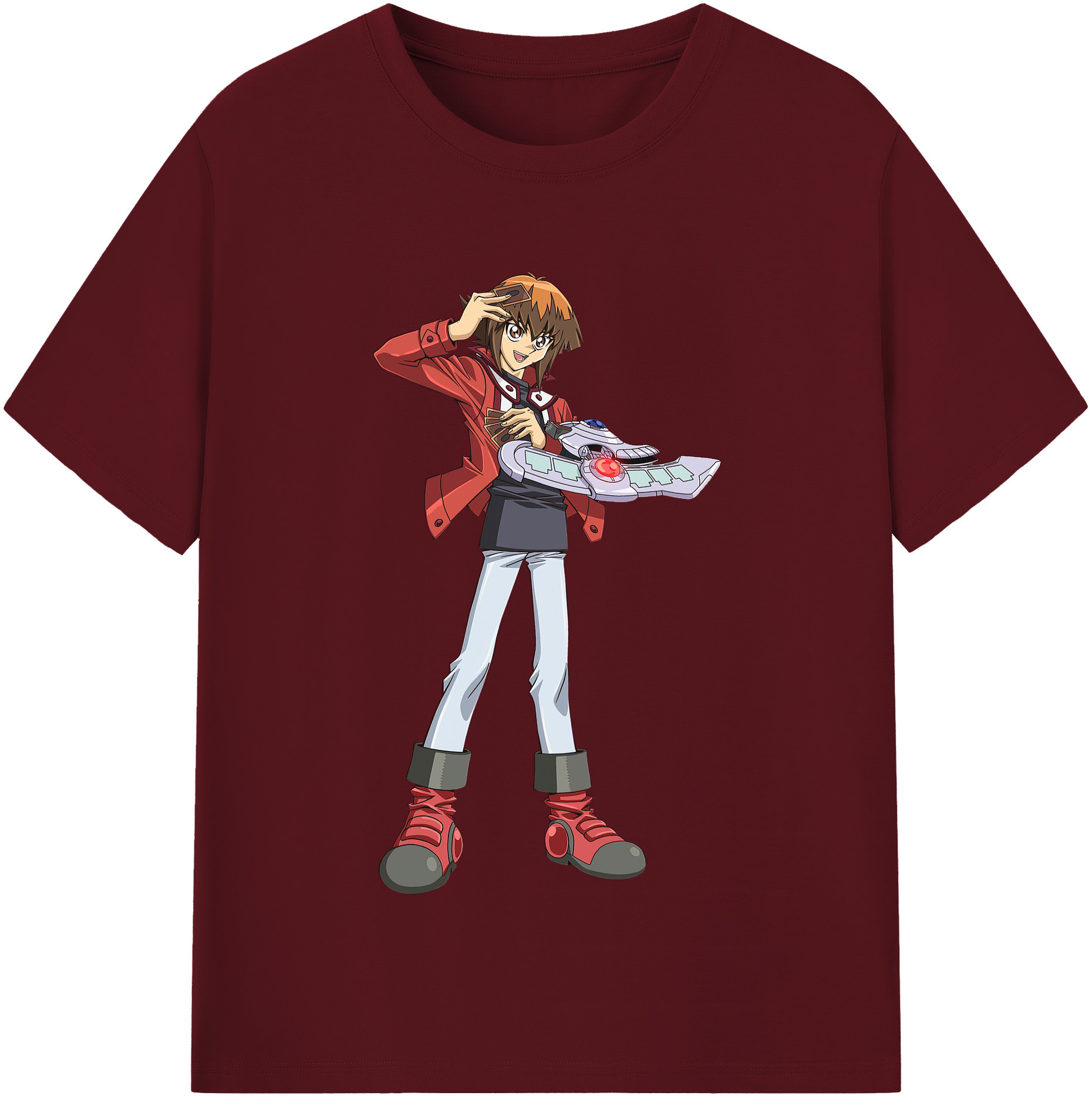 （画像用） 遊☆戯☆王 Yu-Gi-Oh! 綿100％半袖Tシャツ（フロントプリント）